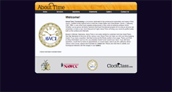 Desktop Screenshot of abouttime-clockmaking.com